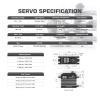 50KG Ultra-Large Torque Analog Feedback servo IA81BHLW high-Pressure Steel Gear programmable Waterproof brushless Steering Remote Control servo Motor(IA81BHLW set1) view 2