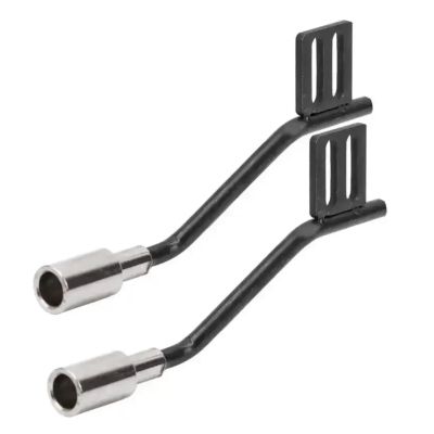 For Scx10 1/10 1Pair Metal Decoration Exhaust Pipe Rc Car Off-road Tracked Vehicle Parts And Accessories Upgrade Replacement And Use RC Upgrade Parts