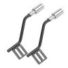 For Scx10 1/10 1Pair Metal Decoration Exhaust Pipe Rc Car Off-road Tracked Vehicle Parts And Accessories Upgrade Replacement And Use RC Upgrade Parts view 3