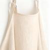 100% Muslin Nursing Cover - Soft Breathable Breastfeeding Cover Up with Arch Neckline & Adjustable Neck Strap, Portable Lightweight Design for Privacy, Ivory view 1