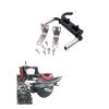 For TRX4 For Axial For SCX10 90046 4WD D90 1/10 1:10 Metal EXhause Exhaust Pipe Tailpipe RC For Rock Crawler Parts And Accessories Use RC Upgrade Parts view 3