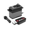 Programmable Servo A81FHS 68KG Monster Torque Digital Brushless Remote Control Servo Suitable for 1/5 1/8 1/10 Scale(A81FHS 68kg Set1) view 2