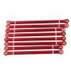 For Axial For Scx10 1/10 8Pcs Wheelbase Link Rod Aluminum Alloy Link Rod 313Mm Rc Car Crawler Parts And Accessories Upgrade Replacement Use RC Upgrade Parts(Red) view 3