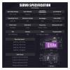 A35BHM High Speed 8.5KG Gear HV Brushless Programmable Digital Servo for 1/12 Scale(Only USB AGF-SPV3) view 3
