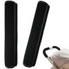 2Pcs 10.82 * 5.51inches Stroller Handlebar Cover,Pushchair Armrest Handle Protector Cover,Pram Bumper Bar Dustproof Handle Gloves Replacement Removable Universal Protective Case Grip Bar Covers view 1