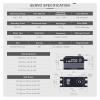 Brushless Servo A62BHM A62BHS Ultra High Speed 16KG Programmable Steering Servo Suitable for 1/12 1/10(Only USB AGF-SPV3) view 4
