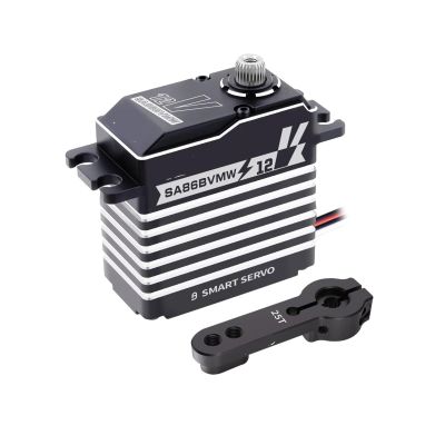 SA86BV 12V 3S 60KG High Torque Programmable Steel Gear Motor Servo Suitable for 1/8 1/10(Winch Mode)