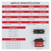B53CHS V2 Ultra High Speed HV 0.08 sec 24 kg Digital Coreless Steering Servo for 1/12 1/10(B53CHS V2 24kg) view 3