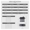 A81FHM 74KG Super Torque HV 4 Pole Brushless Motor Programmable Digital Servo Suitable for 1/8(A81FHM 74kg Servo) view 2