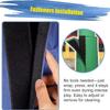 4/5" Thick Foam Safety Pole Pad - Removable Cushion Wrap for 2-8" Round Columns - for Basements, Garages, Gyms, Playgrounds, and Basketball Poles - Pole Protector Pad(Dia 2",Dark Blue H- 6') view 4