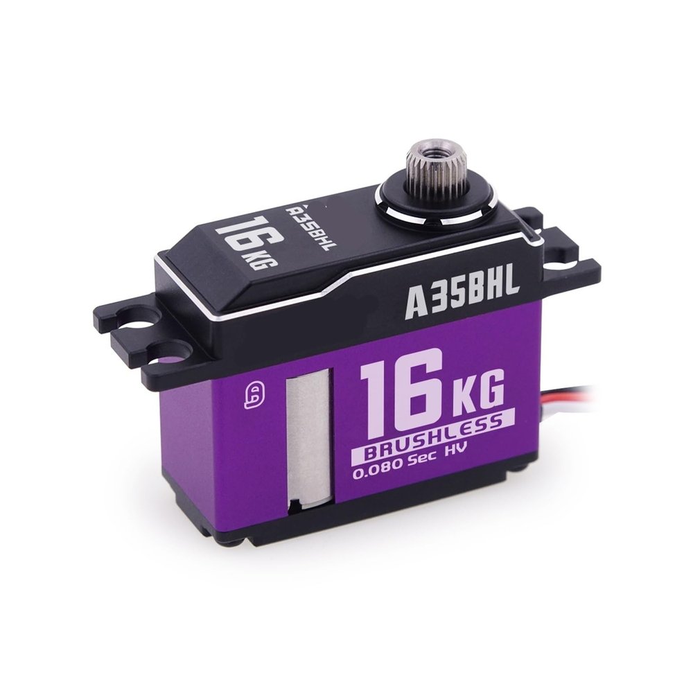 A35BHL A35CHM A35BHM 16KG 12.5KG 8.5KG High Torque Speed HV Programmable Brushless Coreless Servo(A35BHL 16kg Servo)