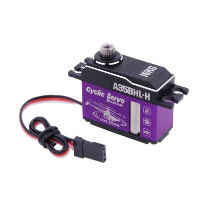 A35BHL-H A35BHM-H 16KG 0.08Sec 18.5KG 0.03Sec Steel Gear HV Brushless Conical Servo(A35BHL-H Cyclic)