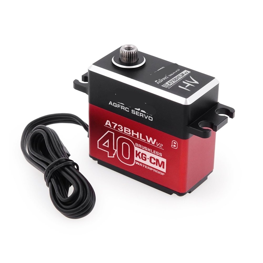 A73BHLW V2 A73CHLW V2 HV 40 kg 32 kg Metal Gear Waterproof IP67 Brushless Standard servo for 1/10(A73BHLW 40kg Servo)