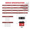 A73BHLW V2 A73CHLW V2 HV 40 kg 32 kg Metal Gear Waterproof IP67 Brushless Standard servo for 1/10(A73BHLW 40kg Servo) view 3