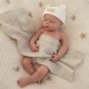 AMZBB 18 Inch Silicone Reborn Baby Doll with Drink & Wet Function Realistic Full Silicone Newborn Baby Doll Boy for Kids, Therapy, Or Gift view 1