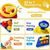 22in1Toddler Busy Board Activity Cube Toys, Montessori Sensory Toy & Travel Leaning for Toddlers, Early Education Active Toy and Fine Motor Skills Development Toy for 1 2 3 Years Old Boys & Girls view 2