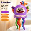 Electric Octopus Toy - Electric Crawling Octopus Toy, Smart Auto-Action Clown Octopuss, Rechargeable Wind Up Developmental Toys for Children Nursery School Classroom Home Room Bedroom view 2