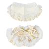 niannyyhouse Plush Doll Clothes Set, Beige Headdress Dress, Stuffed Animal Accessories, 10-40cm Size Range (15cm-17cm) view 1