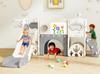 11-in-1 Toddler Slide Playset,Indoor Playground for Kids 1-3 and Toddler Outdoor playset with Golf Set Drawing Set Basketball Hoop, Playground Easy Assembly Bear Theme view 1