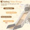 11-in-1 Toddler Slide Playset,Indoor Playground for Kids 1-3 and Toddler Outdoor playset with Golf Set Drawing Set Basketball Hoop, Playground Easy Assembly Bear Theme view 4