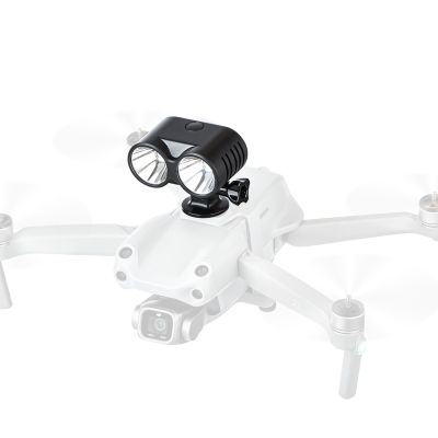 EBTOOLS Drone Owl Searchlight, Universal 4 Modes Drone Night Flying Light, 1/4 inch Thread, 520mAh, for Air3 Fishing, Bait Release, Payload Delivery