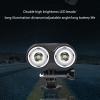 EBTOOLS Drone Owl Searchlight, Universal 4 Modes Drone Night Flying Light, 1/4 inch Thread, 520mAh, for Air3 Fishing, Bait Release, Payload Delivery view 2