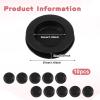 10 Pcs Piggy Bank Stopper, Outer Diameter 1.45 Inch Rubber Stopper Black Round Piggy Bank Plug Inner Diameter 1.02 Inch Rubber Stoppers Replacement for Men Women Coin Banks Saving Box view 2