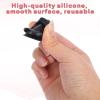 10 Pcs Piggy Bank Stopper, Outer Diameter 1.45 Inch Rubber Stopper Black Round Piggy Bank Plug Inner Diameter 1.02 Inch Rubber Stoppers Replacement for Men Women Coin Banks Saving Box view 3
