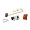 1/20 Scale Realistic Miniature Dollhouse Furniture and Accessories Set for Photography Props and Artistic Model Displays Dollhouses Furniture view 3