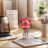 Electric Octopus Toy - Electric Crawling Octopus Toy, Smart Auto-Action Clown Octopuss, Rechargeable Wind Up Developmental Toys for Children Nursery School Classroom Home Room Bedroom view 2