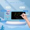 ZONSTVYS Talking Flash Cards for Toddlers: 2-in-1 LCD Writing Tablet with 510 Sight Words, Montessori Language Learning, Autism & Speech Therapy Toys for Children Ages 1-6, Blue view 4