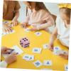 BRIGHTFUFU 2pcs Large EVA Foam Dice Lightweight Multifunctional Party Game Props for Adults Rounded Corner Dice for Gathering and Educational Use view 3