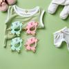 KONTONTY 4pcs Handbell Rattle for Early Education Sensory for Visual Auditory Development and Hand-Eye Coordination Stimulation view 4