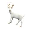 BCOATH Miniature Simulated Wild Deer Figurine Animal Model for Educational Crafts and Christmas Decor Lightweight Small Reindeer Ornament for Home Table Display view 1
