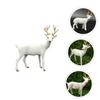 BCOATH Miniature Simulated Wild Deer Figurine Animal Model for Educational Crafts and Christmas Decor Lightweight Small Reindeer Ornament for Home Table Display view 4