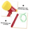 BRIGHTFUFU High-Pressure Cotton Mallet Hammer for Interactive Whack-mole Pounding Game Prop Sturdy Construction for Long-Term Play and Social Fun at Family Gatherings view 3