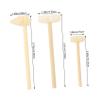 COOLHIYA 15pcs Wooden Hammer Mini Wooden Mallets for Educational Pounding Plaything Hand-Eye Coordination Natural Wood Craft Tool view 2