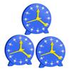 LALADEFIEE 3pcs Classroom Clock Models for Teaching Clocks with Movable Hands Learning for Elementary School Educational Use view 1