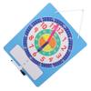 KONTONTY Telling Teaching Clock Board for Movable Hands Analog Learning for Teachers Interactive Educational Tool for Home School Classroom Use view 1