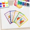 BCOATH Flash Cards Learning for Ages Portable Educational Cards with Letters Numbers Shapes Colors for Home School Travel Early Cognitive Development and Birthday view 2