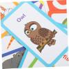 BCOATH Flash Cards Learning for Ages Portable Educational Cards with Letters Numbers Shapes Colors for Home School Travel Early Cognitive Development and Birthday view 4