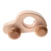 CONGARTENO Wooden Car with Inertial Push Function Lightweight Grasping Plaything for Finger Strength and Wrist Exercise Safe Sanded Smooth Edges Educational Model view 1