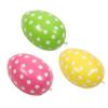 HAKIDZEL 3Pcs Inflatable Easter Egg Balloons Pink Yellow Green Outdoor Lawn Decorations for Garden Party Novelty Easter Scene Balloon Decor view 1