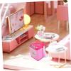 COOLHIYA Automatic Mini Washing Machine for Realistic Simulation Household Appliance Model Tiny Plastic Laundry Tool Play for Enjoyment Skill Development Birthday view 4