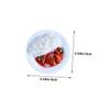 BRIGHTFUFU 5pcs PVC Fake Food Model Chinese Style Rice Simulation Play Kitchen Accessories for Pretend and Photography Prop No Odor Multipurpose Display view 2