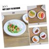 BRIGHTFUFU 5pcs PVC Fake Food Model Chinese Style Rice Simulation Play Kitchen Accessories for Pretend and Photography Prop No Odor Multipurpose Display view 4