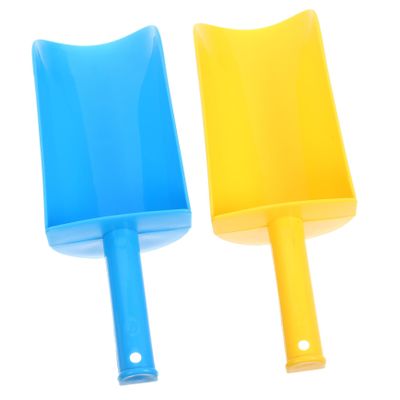 BCOATH 2pcs Beach Sand Shovels Scooping Spades for PP Material Safe Rounded Edges Multifunctional Outdoor for Garden Pool and Sand Play