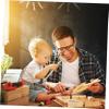 Gogogmee 36pcs Wooden Mallets Solid Wood Hammer for Boys and Interactive Birthday Safe Smooth Finish Educational Pounding Accessories for Play view 3