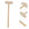 Gogogmee 36pcs Wooden Mallets Solid Wood Hammer for Boys and Interactive Birthday Safe Smooth Finish Educational Pounding Accessories for Play view 4
