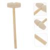 COOLHIYA 36pcs Wooden Hammer Solid Mallet for Boys Safe Smooth Surface Educational Pounding Tools for Muscle Development and Interactive Play view 2